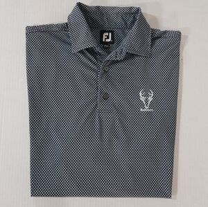 FootJoy Diamond Print Buckhorn Polo Shirt